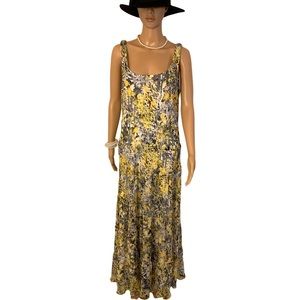 Nine West Floral, Sleeveles, Maxi Dress size 16